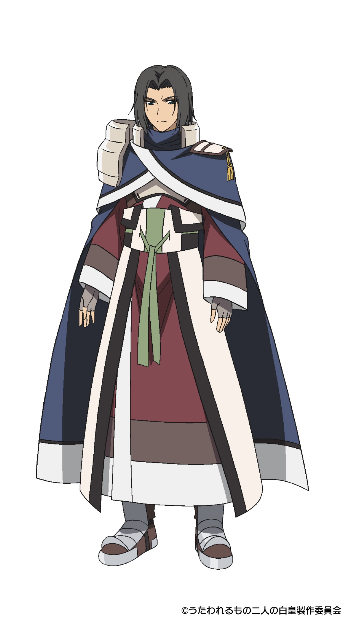 ベナウィ（CV：浪川大輔）
トゥスクルの侍大将。冷静沈着な優将で、クロウを直属の部下に持つ。知略に優れると同時に、自身も槍の達人でもある。クオンの教育係で、一人旅の際も宿題を課す等、子煩悩なオボロに代わって厳しく接してはいるが、忠誠心と共に家族としての愛情ももっている。