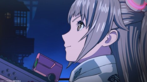 TVアニメ「エスタブライフ グレイトエスケープ」最終回の場面カット。