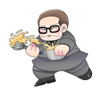 魔夜峰央による描き下ろしイラスト。(c)魔夜峰央