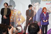 映画「ドラゴンボール超 スーパーヒーロー」の初日舞台挨拶より。