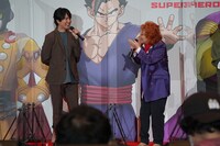 映画「ドラゴンボール超 スーパーヒーロー」の初日舞台挨拶より。