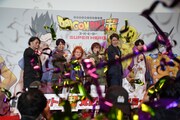 「ドラゴンボール超 スーパーヒーロー」初日舞台挨拶の様子。