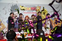 映画「ドラゴンボール超 スーパーヒーロー」の初日舞台挨拶より。