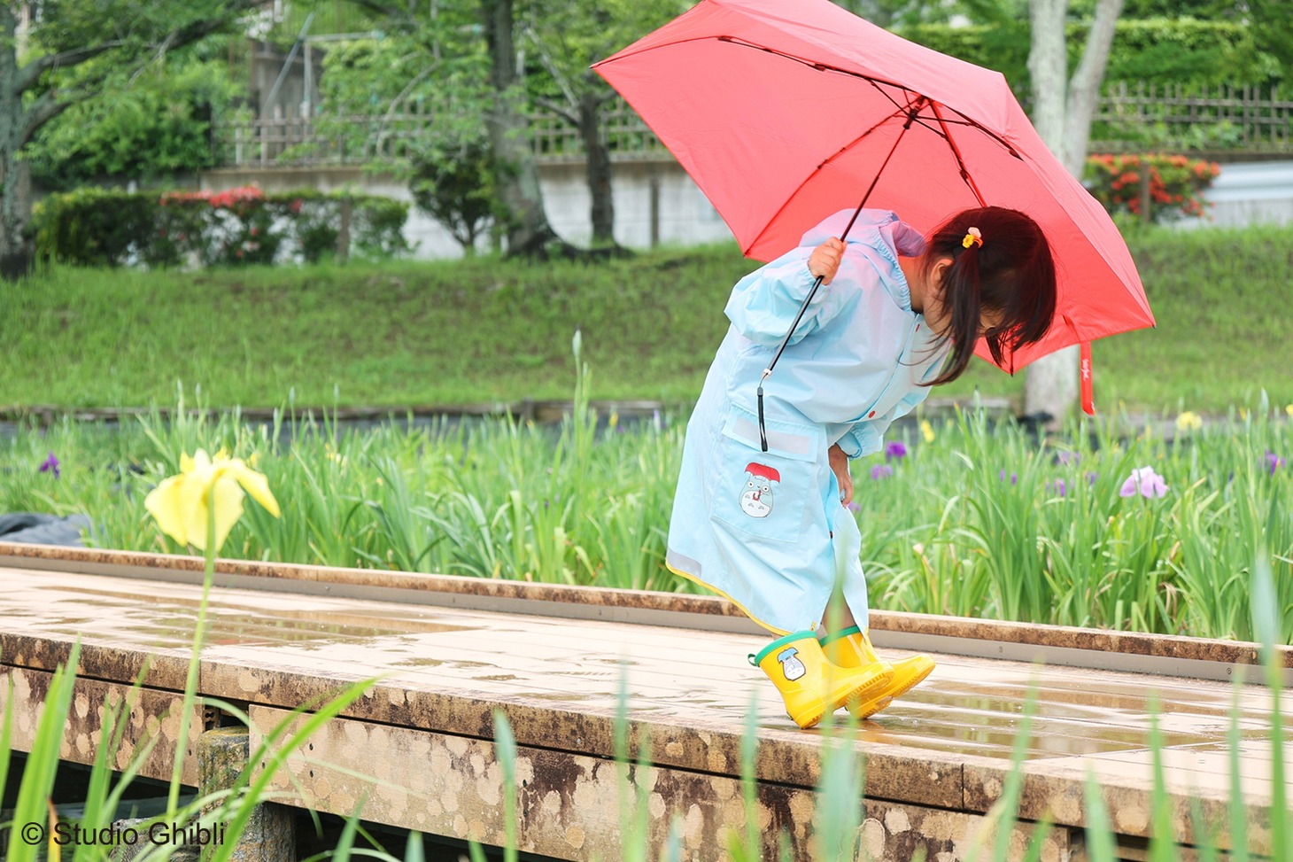 「となりのトトロ 雨の日メイちゃんシリーズ」着用イメージ
