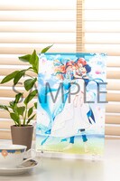 「コミック『悪役令嬢は隣国の王太子に溺愛される』 描き下ろしイラストアクリルアート」