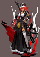 so-binによる描き下ろしキャラクターイラスト。