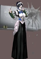 so-binによる描き下ろしキャラクターイラスト。