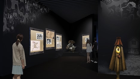 第3章「水木しげるの妖怪工房」のイメージ。 (c)水木プロダクション