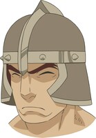 ドルムル・ボルスタ（CV：内野孝聡）の表情。