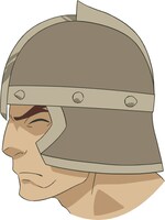 ドルムル・ボルスタ（CV：内野孝聡）の表情のカット。