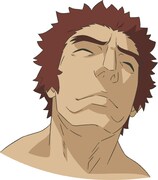 ドルムル・ボルスタ（CV：内野孝聡）の表情のカット。