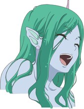 マリィ（CV：福積沙耶）の表情のカット。