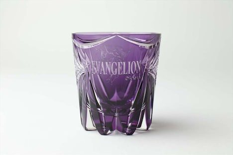 「エヴァンゲリオン初号機 江戸切子グラス」
