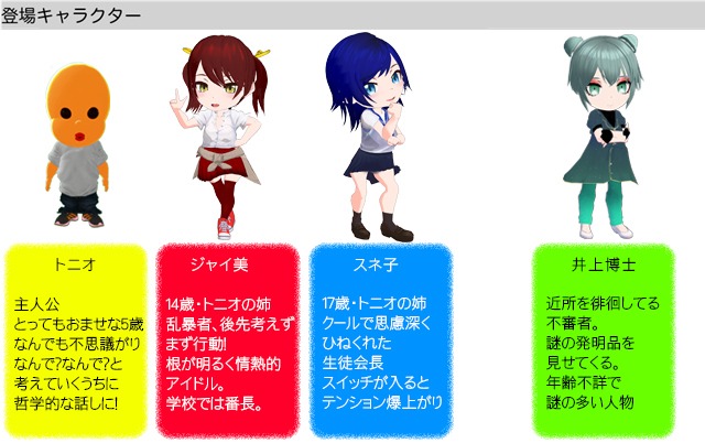 TVアニメ「5億年ボタン～菅原そうたのショートショート～」の登場キャラクター。 (c)STUDIO SOTA