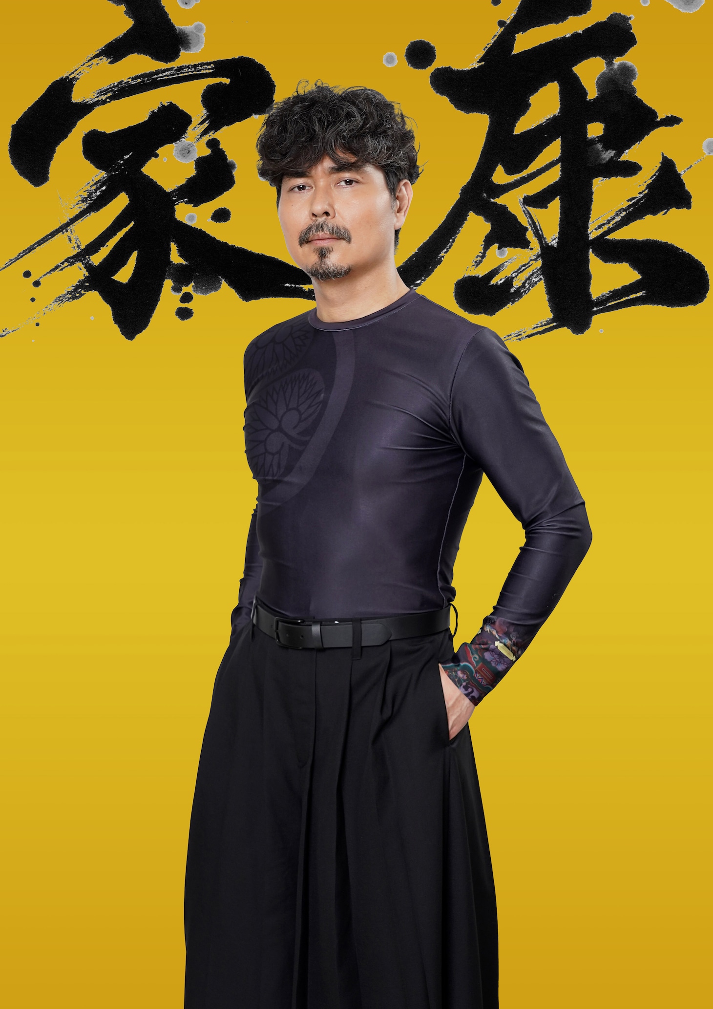 徳川家康扮する小澤征悦。