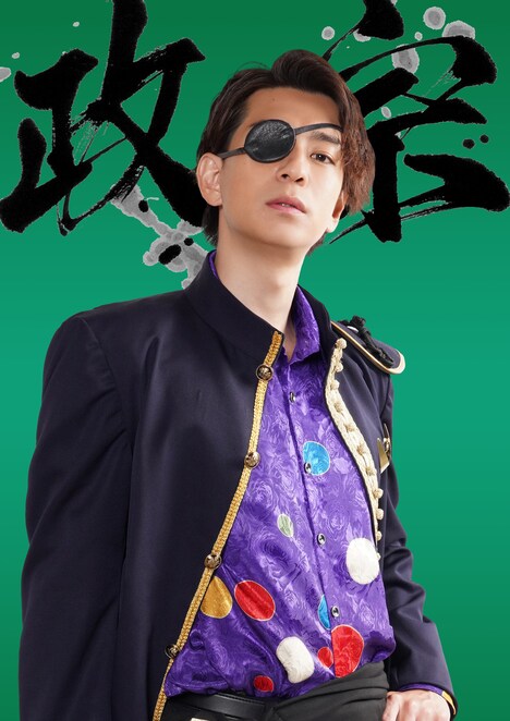 三浦翔平扮する伊達政宗。