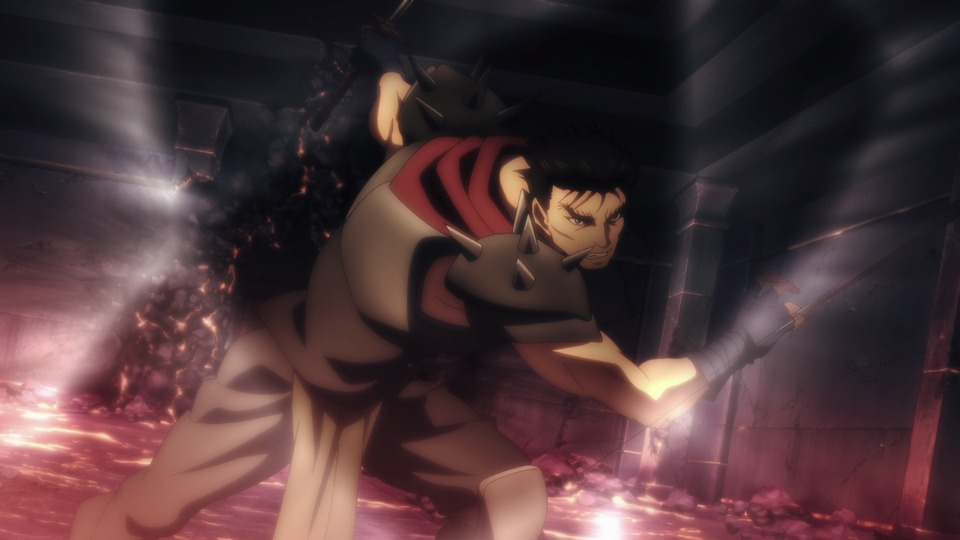 アニメ「BASTARD!!―暗黒の破壊神―」本PVより。(c)萩原一至/集英社・BASTARD!! 製作委員会