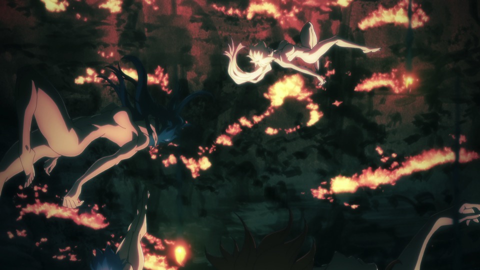 アニメ「BASTARD!!―暗黒の破壊神―」本PVより。(c)萩原一至/集英社・BASTARD!! 製作委員会