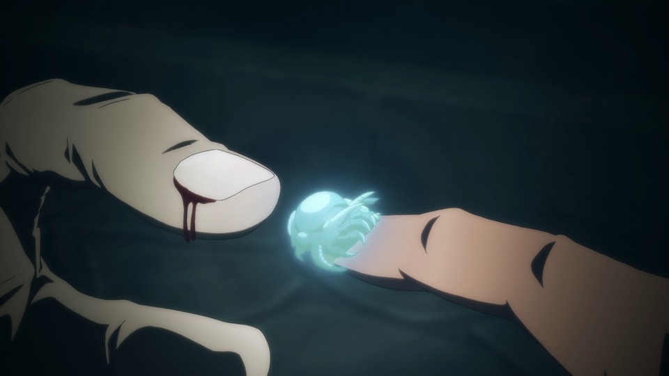 アニメ「BASTARD!!―暗黒の破壊神―」本PVより。(c)萩原一至/集英社・BASTARD!! 製作委員会