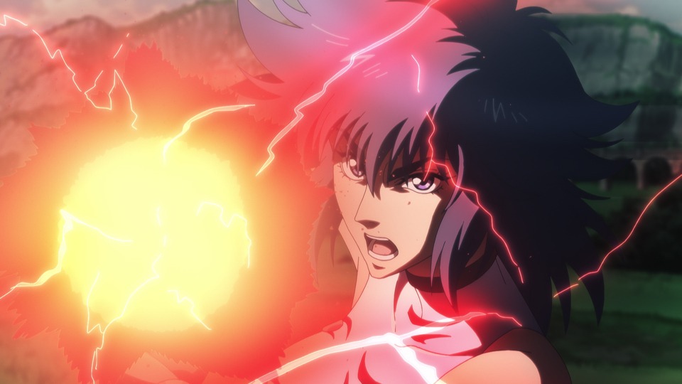 アニメ「BASTARD!!―暗黒の破壊神―」本PVより。(c)萩原一至/集英社・BASTARD!! 製作委員会