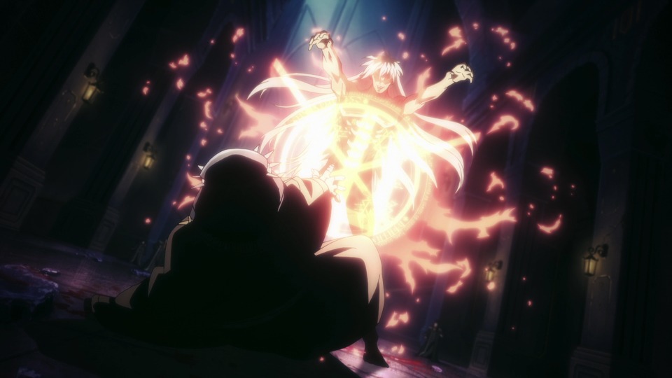 アニメ「BASTARD!!―暗黒の破壊神―」本PVより。(c)萩原一至/集英社・BASTARD!! 製作委員会