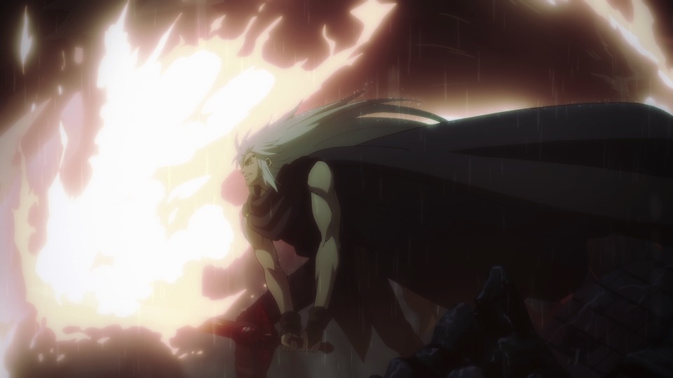 アニメ「BASTARD!!―暗黒の破壊神―」本PVより。(c)萩原一至/集英社・BASTARD!! 製作委員会