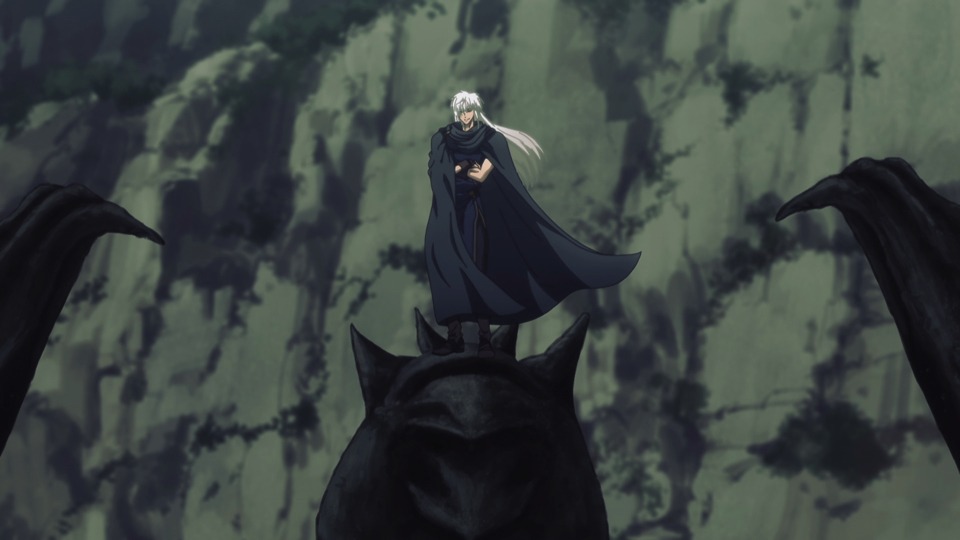 アニメ「BASTARD!!―暗黒の破壊神―」本PVより。(c)萩原一至/集英社・BASTARD!! 製作委員会