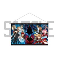 「THE ART OF SWORD ART ONLINE」で販売される「ワイドタペストリー」。
