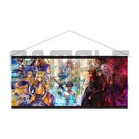 「THE ART OF SWORD ART ONLINE」で販売される「ワイドタペストリー」。