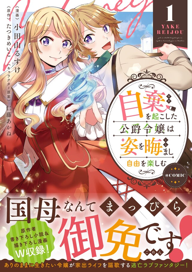 「自棄を起こした公爵令嬢は姿を晦まし自由を楽しむ@COMIC」1巻
