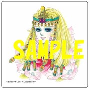 「王家の紋章」白雲石吸水コースター