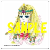 「王家の紋章」白雲石吸水コースター