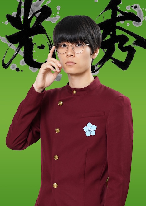 萩原利久扮する明智光秀。