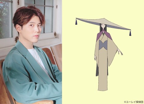 左からフィン役の入野自由、フィンのキャラクター設定画。