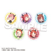 「2nd Round」で販売される「トレーディングスタンドバッジ Wink」。