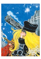 「銀河鉄道999」のポストカードの1種。