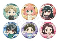 「SPY×FAMILY トレーディング缶バッジ ミニキャラver.」（全6種）