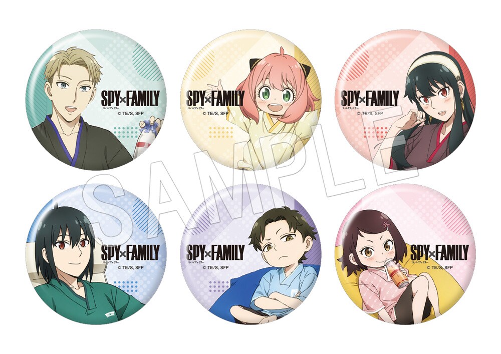 スパイファミリー SPY×FAMILY トレーディングメタリック缶バッジ