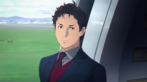 劇場アニメ「機動戦士ガンダム 閃光のハサウェイ」より、ハサウェイ・ノア。