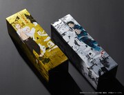 左から「東京卍リベンジャーズコラボ TIME LEAP 2005 花垣 純米大吟醸」のパッケージ、「東京卍リベンジャーズコラボ 花垣 純米大吟醸」のパッケージ。