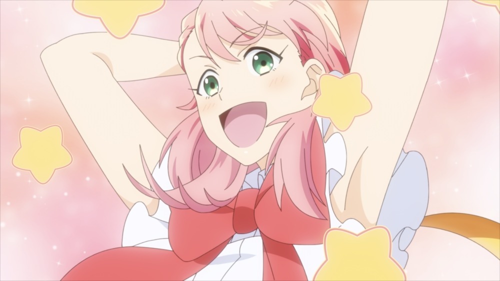 アニメ「神クズ☆アイドル」オープニング映像の先行カット。