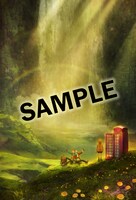 HMVオンラインの購入特典・ミニ色紙のイラスト。