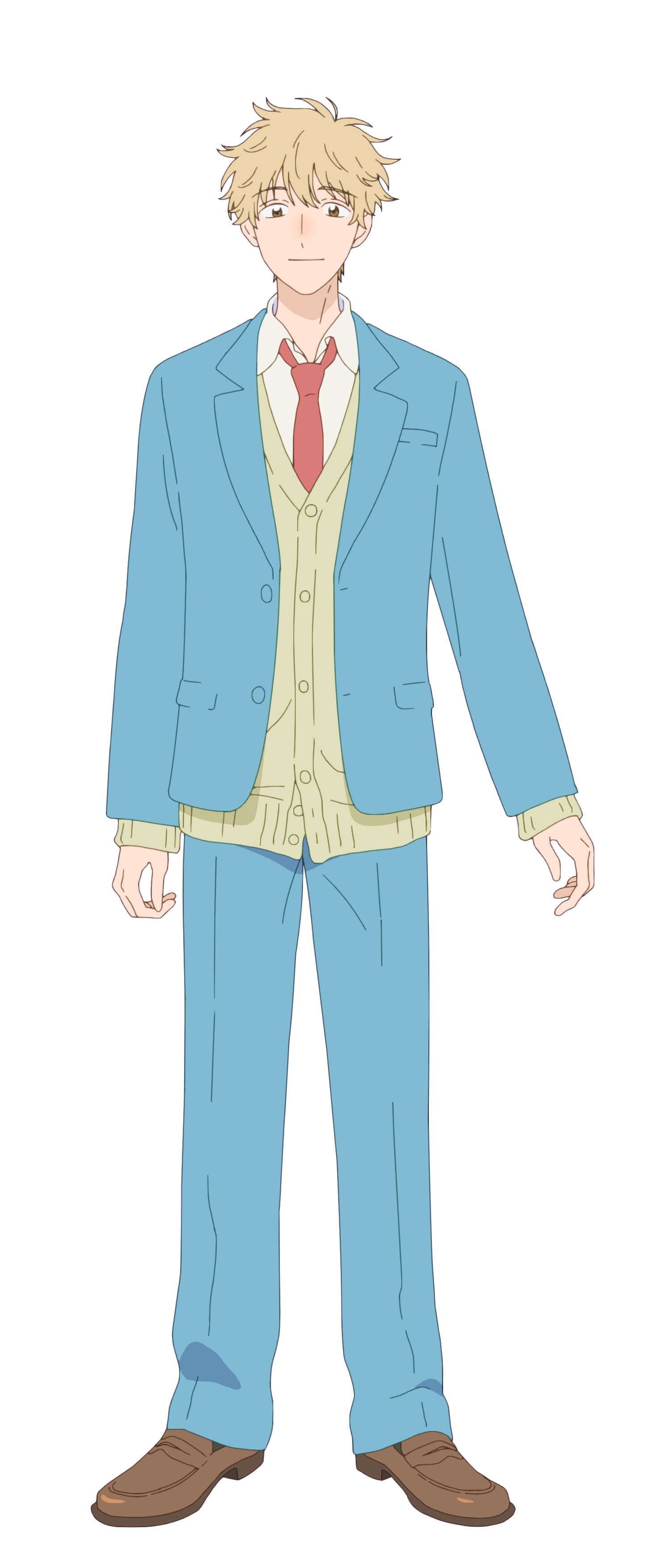 志摩聡介（CV：江越彬紀）の設定画。