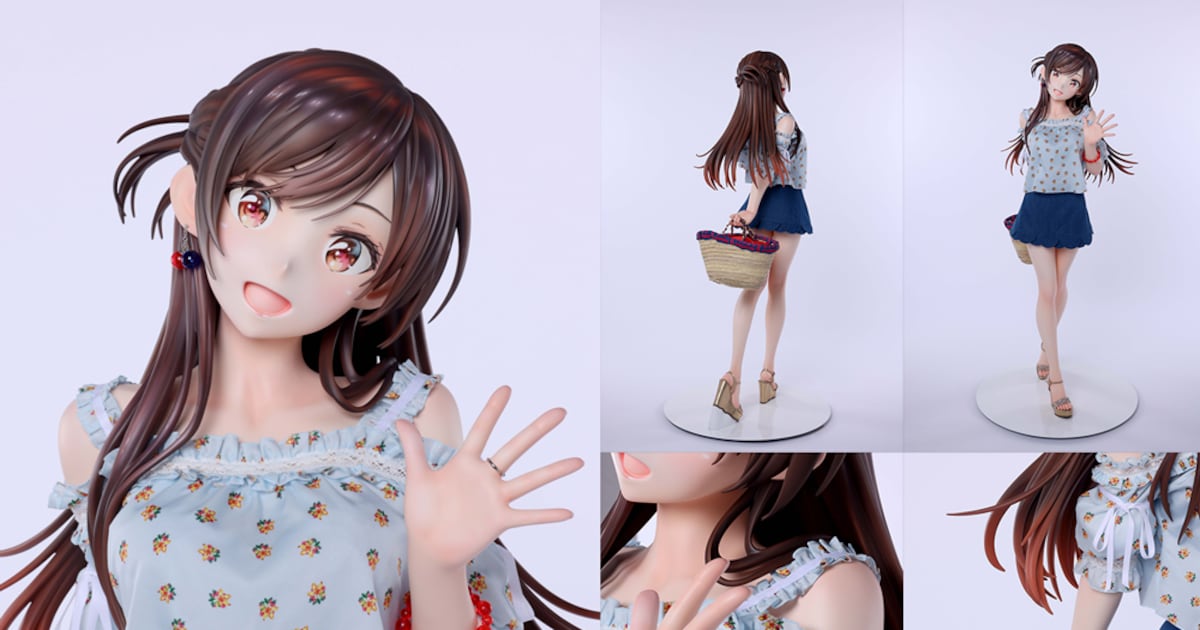 かのかり」水原千鶴の等身大フィギュアとデート写真が撮れるプレゼント 