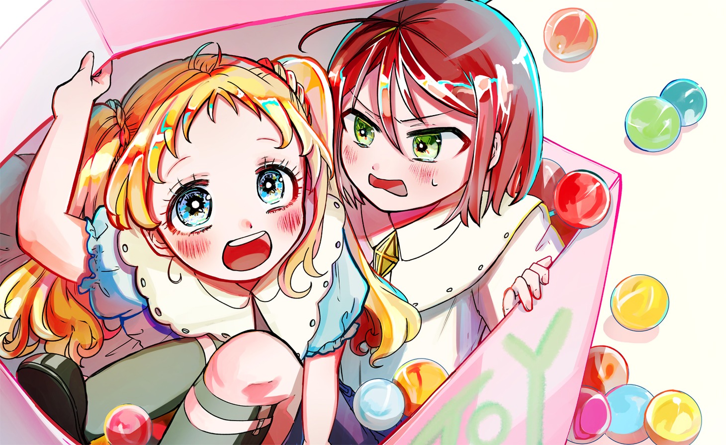 「ロキとおもちゃ箱の王女」バナーイラスト