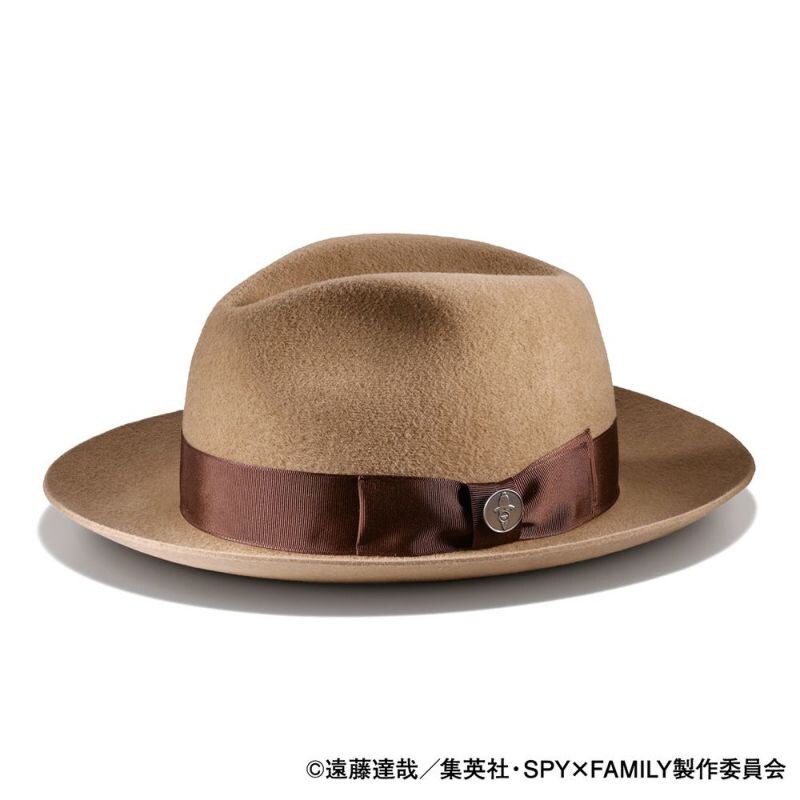 SPY×FAMILY」×CA4LA、ロイドの中折れ帽とアーニャのベレー帽