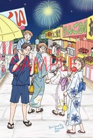 紙版の初回特典として付属するポストカード。