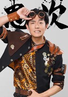 長田成哉扮する酒井忠次。