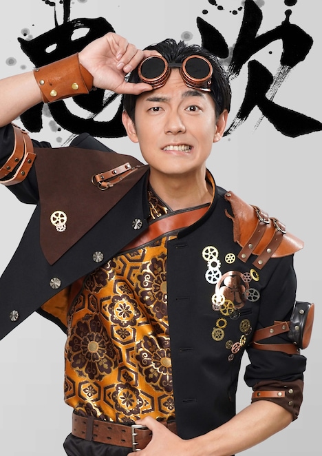 長田成哉扮する酒井忠次。