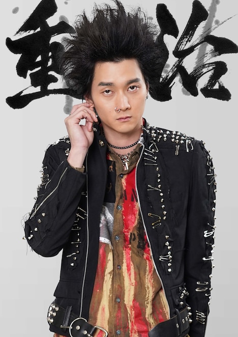 柳俊太郎扮する竹中重治。